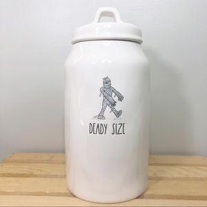 Rae Dunn 2019 Deady Size Halloween Canister
